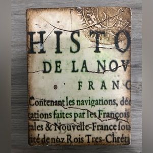 SID DICKENS History Block T-117